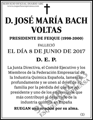 José María Bach Voltas